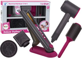 LEAN Toys Kadernícka súprava Fén na vyrovnávanie vlasov Náhradné kefy