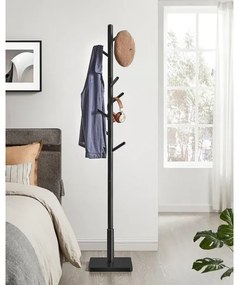 Stojanový vešiak LINEA čierny