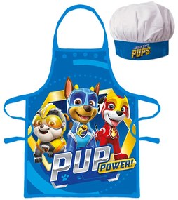 DETSKÁ ZÁSTERA S ČIAPKOU PAW PATROL 45X50 CM, 2X33CM VZOROVANÁ