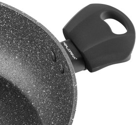 Florina Hrniec nízky s pokrievkou Lava Stone MG, 28 cm, 3,8 l, šedá