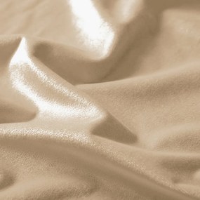 Zamatová látka Velvet Prémium SVP-006 Pieskovo béžová - šírka 280 cm