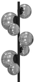ONLI - Stojacia lampa PALOMA 7xG9/10W/230V čierna/dymová