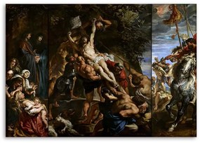 Gario Obraz na plátne Vynášanie kríža - Peter Paul Rubens, reprodukcia Rozmery: 120 x 80 cm