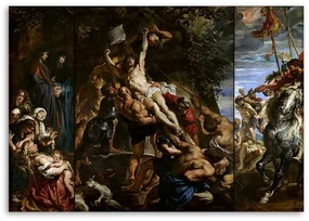 Gario Obraz na plátne Vynášanie kríža - Peter Paul Rubens, reprodukcia Rozmery: 120 x 80 cm