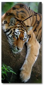 Nástenné hodiny Tiger na strome pl_zsp_30x60_c-f_4289086