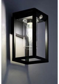 Rabalux 77086 - Vonkajšie nástenné svietidlo ZERNEST 1xE27/15W/230V IP54 čierna