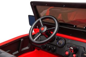 LEAN CARS Elektrická autíčko JH-102 - červené - 4x90W- BATÉRIA - 2x24V7Ah - 2024