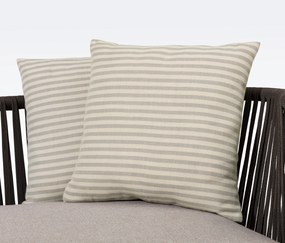 Outdoorové vankúše na dotyk pripomínajúce ľan, 2 ks