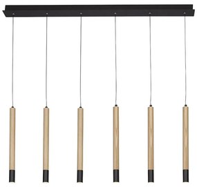 Azzardo AZ3340 - LED Luster na lanku IZOLDA 6xLED/5W/230V