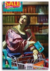 Gario Obraz na plátne Nakupovanie potravín - Jose Luis Guerrero Rozmery: 40 x 60 cm