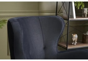 Kreslo ušiak NEKO antracit