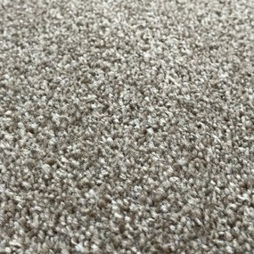 Vopi, Behúň na mieru Messina hnedá, šíre 133 cm, hnedá, obývacia izba