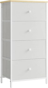 Komoda látková AUK-E1031 Farba: Biela