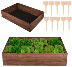 Vyvýšený záhon 120x80x30 IMPREGNOVANÝ