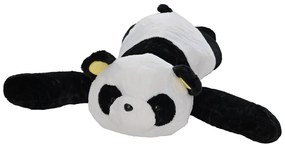 Plyšová PANDA s detskou dekou vo vnútri, čiernobiela