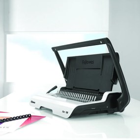 Viazač Fellowes STAR+, biela / sivá