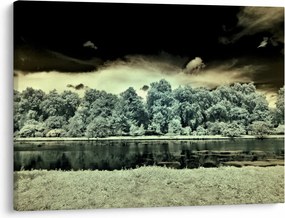 Obraz vodnej plochy (70x50 cm)