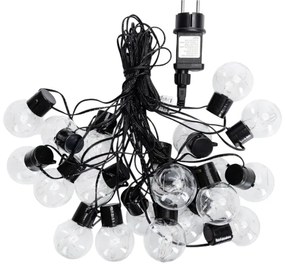 Aigostar - LED vonkajší dekoratívny svetelný reťaz 160xLED/3,6W/230V 10m IP44 teplá biela