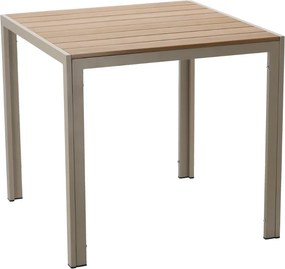 Záhradný stôl Devon 80 cm béžový