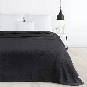DEKA Z MIKROFLANELU LORI 70X160 CM ČIERNA