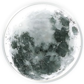 Toolight Moon, LED nástenné svietidlo 50cm, 35W, 4000K, APP1806-CW, OSW-04352