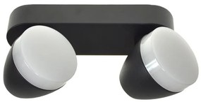 BOWI LED Stropné svietidlo SURMUR 2xLED/6W/230V čierna SKU013077