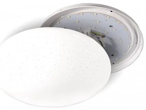 FULGUR Nástenné/stropné LED svietidlo ANETA STAR, 24 W, denné biele svetlo, 38 cm, okrúhle, trblietavý efek
