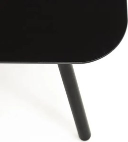 Záhradný nábytok na terasu – pohovka, kreslá a stolík Springos GF0116 čierno-béžová súprava