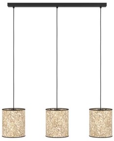 Eglo 43937 - Luster na lanku BUTTERBURN 3xE27/25W/230V