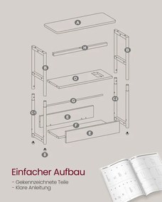 Príručný stolík LET335K05