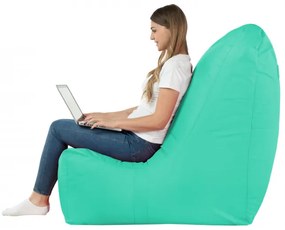 Moderné kreslo DISTINTO tyrkys (OUTDOOR)
