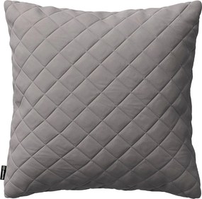 Obliečka Kinga pikovaná 43 x 43 cm farba produktu sivá látka lesklá, zamatová