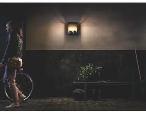 Philips 17235/30/PN - Vonkajšie nástenné svietidlo HARVEST 2xE27/42W/230V IP44