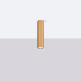 Sollux SL.1551 - Bodové svietidlo KARBON 1xGU10/10W/230V 30 cm zlatá