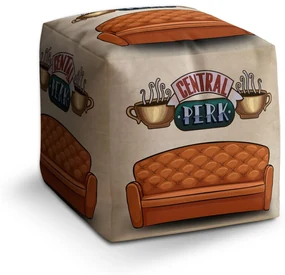Sablio Taburet Cube Seriál Priatelia CENTRAL PERK Gauč: 40x40x40 cm