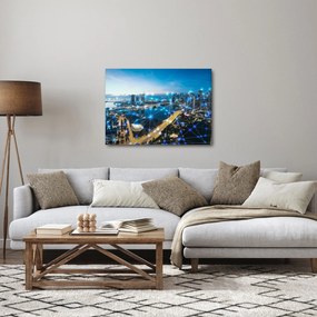 Obraz - Mestská sieť (70x50 cm)