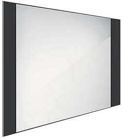 LED zrkadlo do kúpeľne Nimco čierne 80x60 cm ZPC 41003-90