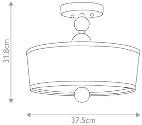 Hinkley HK-ZELDA-SF-PN - Prisadený luster ZELDA 3xE27/60W/230V lesklý chróm