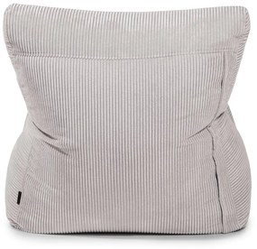 Tmavohnedý menčestrový sedací vak Seat 100 Lounge – SLOWDOWN