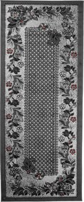 TA Koberec 7192B DARK GRAY CHEAP PP CRM Sivý Obdĺžnikový Rozmer: 100x150 cm