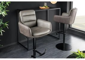 Barová stolička George 44720 Kožená Taupe - Komfort-nábytok
