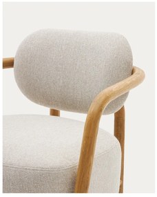 Béžové kreslo Melqui – Kave Home