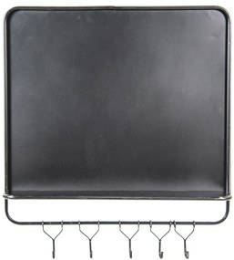 Granitová nástenná magnetická tabuľa s háčikmi - 60*8*66 cm