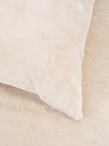Predĺžené obliečky mikroplyš Exclusive – Laura prírodná