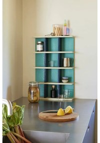 Tyrkysová poschodová polica 45 cm Galaxy – Hübsch