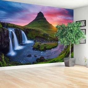 Fototapeta Vliesová Sopka kirkjufell 104x70 cm