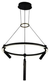 LED Stmievateľný luster na lanku LED/85W/230V 3000-6500K + diaľkové ovládanie