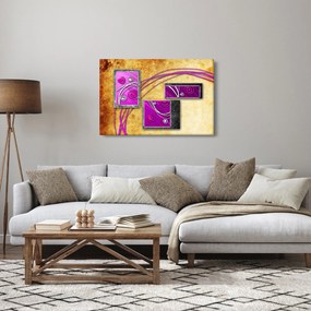 Obraz abstrakcie (90x60 cm)