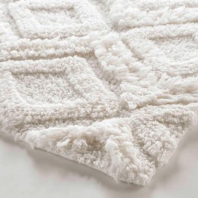 Biela kúpeľňová predložka 50x80 cm Ikatis – douceur d'intérieur