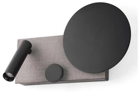 FARO 20065 - LED Stmievateľná nástenná lampička KLEE LED/10W/230V + LED/3W pravá